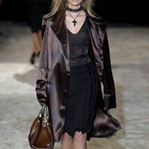 Authentic Vintage Gucci by Tom Ford Runway Wool Pencil Skirt